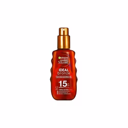 6 x Garnier Ambre Solaire Ideal Bronze SPF15 Tan Enhancing Protection Oil 150ml