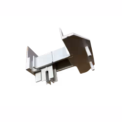 Rehau 70mm Mullion End Cap - White