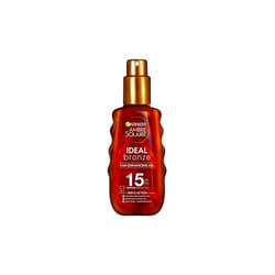 3 x Garnier Ambre Solaire Ideal Bronze SPF15 Tan Enhancing Protection Oil 150ml