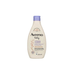 3 x Aveeno Baby Calming Comfort Bedtime Bath & Wash 250ml