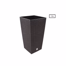 Plant Pot Rattan Elegant Indoor Outdoor Umbra - 7.2 L