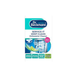 3 x Dr Beckmann Service-It Deep Clean Dishwasher Cleaner 75g + Wipe
