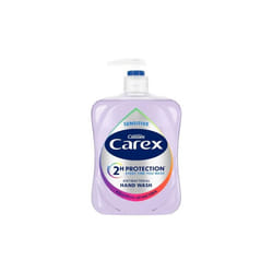 6 x Carex Sensitive Antibacterial Handwash 500ml