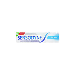 6 x Sensodyne Cool Mint Fluoride Toothpaste 75ml
