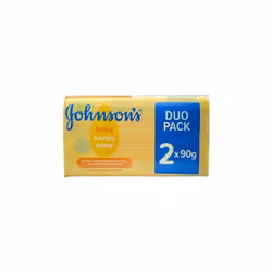 6 x Johnson's Baby Honey Soap 2 x 90g Bars