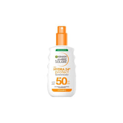 3 x Garnier Ambre Solaire Hydra 24 Protect SPF50 Sun Spray 150ml
