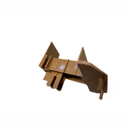 Rehau 70mm Mullion End Cap - Acorn