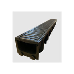 1m Pavement Drain Black