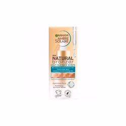 3 x Garnier Ambre Solaire Natural Bronzer Self-Tan Face Drops 30ml