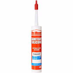 UniBond 2078405 Sanitary Sealant Cartridge - Translucent