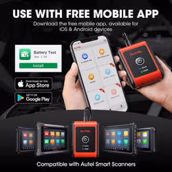Autel MaxiBAS BT506 Car Battery Tester 6V 12V Automotive Battery Analyzer Diagnostic Tool for iOS Android Devices