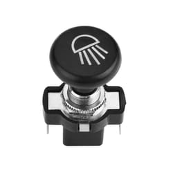 12V Car Black Auto Headlight Push Pull Light Switch for Golf Cart for - Black
