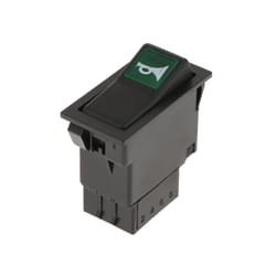 2Pin Car Truck Engineering Train Horn Rocker Switch Button On Off Control - Black