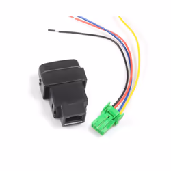 HYZHAUTO 1Pcs 4 Wires Car Fog Lights Switch For Mitsubishi Pajero Triton - Orange light
