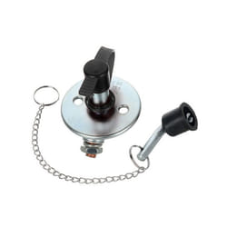 Battery Disconnect Kill Cut Off Switch Stop Car Boat Brass Terminal 200A - Black