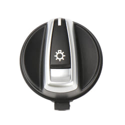 Car Headlamp Headlight Switch Knob Replacement for BMW E90 3 Series 2005-2012 - Black