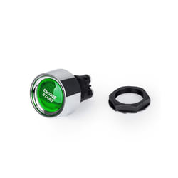 50A Push Button Keyless Switch Car Engine Start DC 12V/24V Racing Small - Green