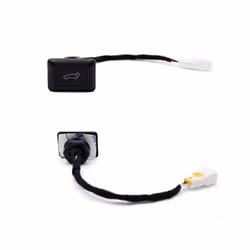 Universal Car Electric Tailgate Trunk Release Switch Car Trunk Switch - Black