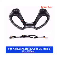 Multifunction Steering Wheel Button Cruise for Kia for  Rio 3 CERATO Ceed - carbon-heating