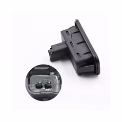 Car Boot Tailgate Trunk Switch Button For Renault CLIO MK3 MEGANE MK2 - Black