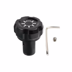 Headlight Light Switch Knob Cover For Ford Bronco Mustang OEM F150 F250 - Black