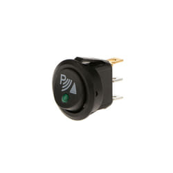 Black Plastic Round 3 Pin Rocker / Parking Off Switch Front Rear Walking - Black