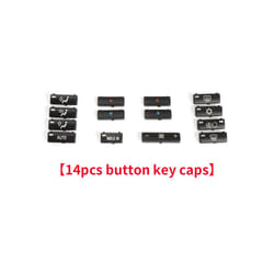 For BMW E39 E53 Car Center Console Climate A/C Control Panel Switch Buttons - Black