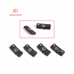 For BMW E39 E53 Car Center Console Climate A/C Control Panel Switch Buttons - Black