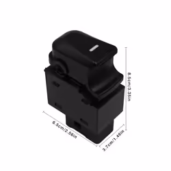 93580-2Z000 935802Z000 Car Window Lifter Control Switch Button for Hyundai - Black