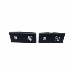Control Switch Fan Button Cap for BMW F10 F11 F01 F02 F06 F07 F12 F15 - Black