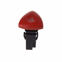 37MA Car Hazard Warning Light Switch Red Button Controller Fit for renault - Black