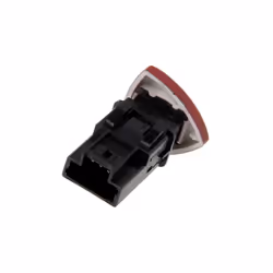 37MA Car Hazard Warning Light Switch Red Button Controller Fit for renault - Black