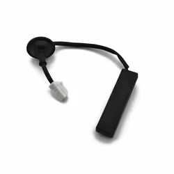 Car Rear Trunk Lid Tailgate Opening Switch Push Button Boot Release Switch - black
