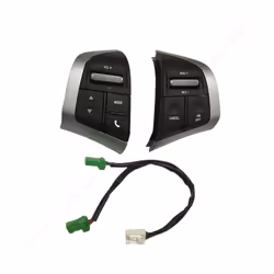 Audio Volume Switch Steering Wheel orange LED Cruise Control Media Player - one set