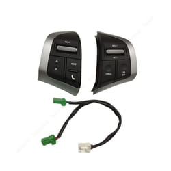 Audio Volume Switch Steering Wheel orange LED Cruise Control Media Player - one set