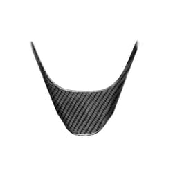 Carbon Fiber Car Interior Steering Wheel Button Frame Trim Cover For Mazda - Black