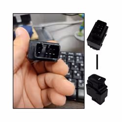 93580-2Z000 935802Z000 Car Window Lifter Control Switch Button for Hyundai - Black