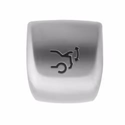 Car Rear Trunk Switch Control Button Trunk Repair Button Cover for Mercedes - White