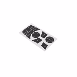 For BMW iDrive Button Repair Decal Sticker Kit 3 Series F30 F31 F34 E90 - Black