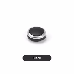 Car Center Console Radio Switch Volume Knob CD Machine Switch Button Cover - Without Image