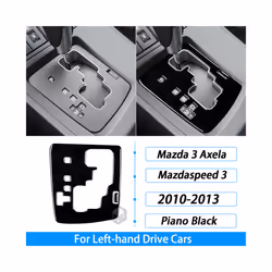 For Mazda 3 Axela 10-13 Mazdaspeed 3 Piano Black Air Outlet Gear Shift - 44