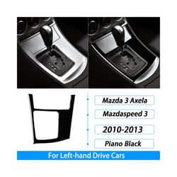 For Mazda 3 Axela 10-13 Mazdaspeed 3 Piano Black Air Outlet Gear Shift - 42