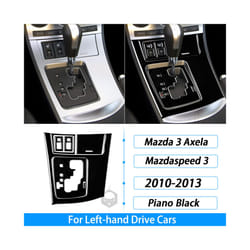 For Mazda 3 Axela 10-13 Mazdaspeed 3 Piano Black Air Outlet Gear Shift - 48