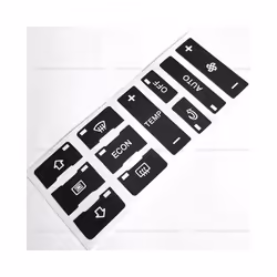 Car Air Conditioner Control Switch A/C Button Repair Kit Fix Faded Ugly - 1 Pcs