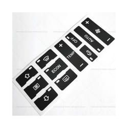 Car Air Conditioner Control Switch A/C Button Repair Kit Fix Faded Ugly - 1 Pcs