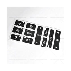 Car Air Conditioner Control Switch A/C Button Repair Kit Fix Faded Ugly - 1 Pcs