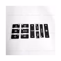 Car Air Conditioner Control Switch A/C Button Repair Kit Fix Faded Ugly - 1 Pcs