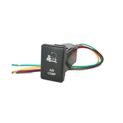 Orange LED Car Air Compressor AIR COMP Push Button Switch Modified Switch - Air Comp