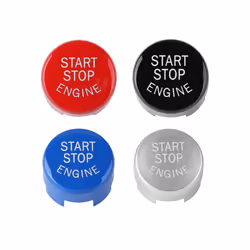 Car Engine Start Stop Switch Button Trim Cover Sticker with Tools for - China, Red