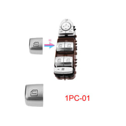 Car Window Switch Repair Button Cover Vehicle Door Glass Lift Control - 1PC-01